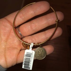 Alex and Ani K bracelet
